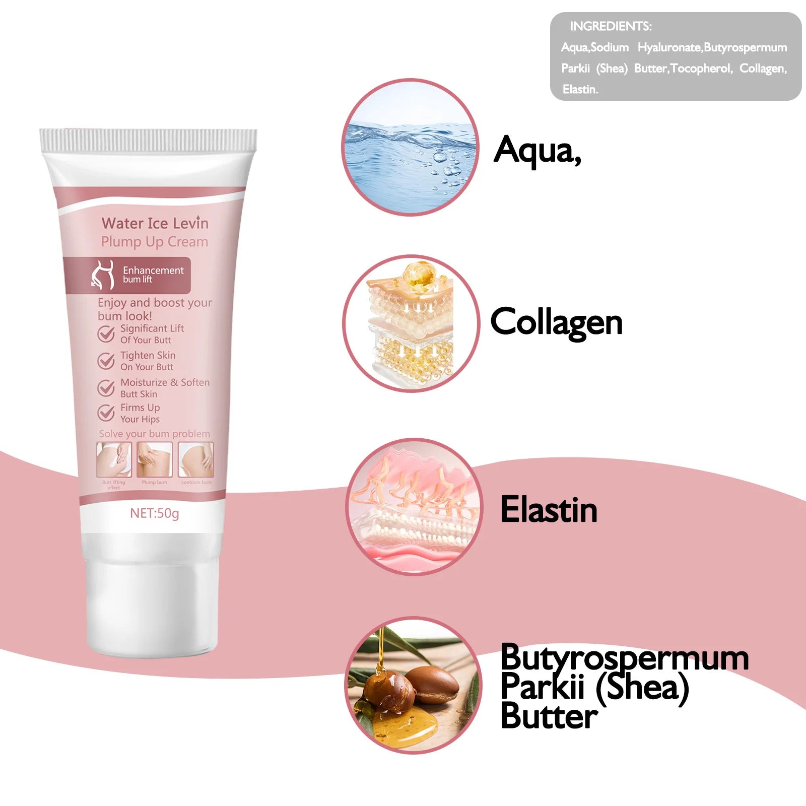 Crema de aumento de glúteos